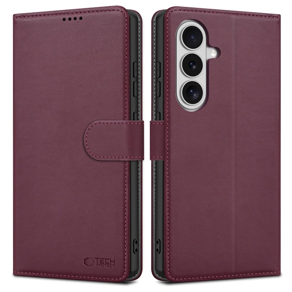 Levně Tech-Protect Samsung Galaxy S26, vínové pouzdro
