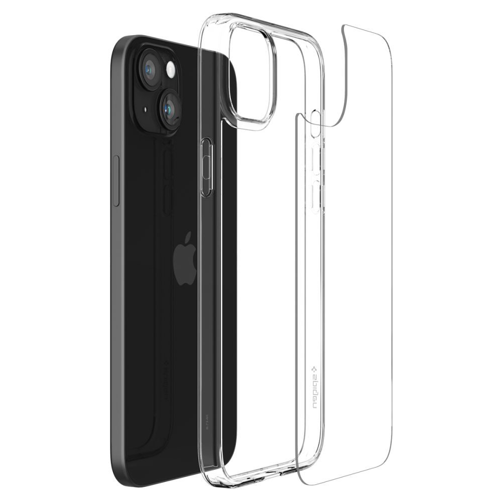 Husă Spigen Airskin Hybrid, IPhone 15, Transparentă