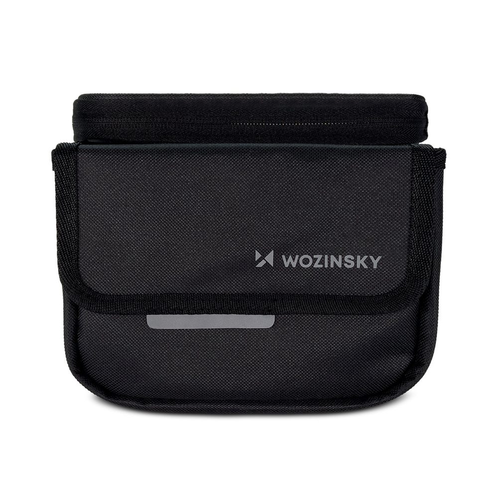 Wozinsky Frame Vodootporna Torba Za Bicikl S Futrolom Za Telefon, 1.5L, Crna (WBB26BK)