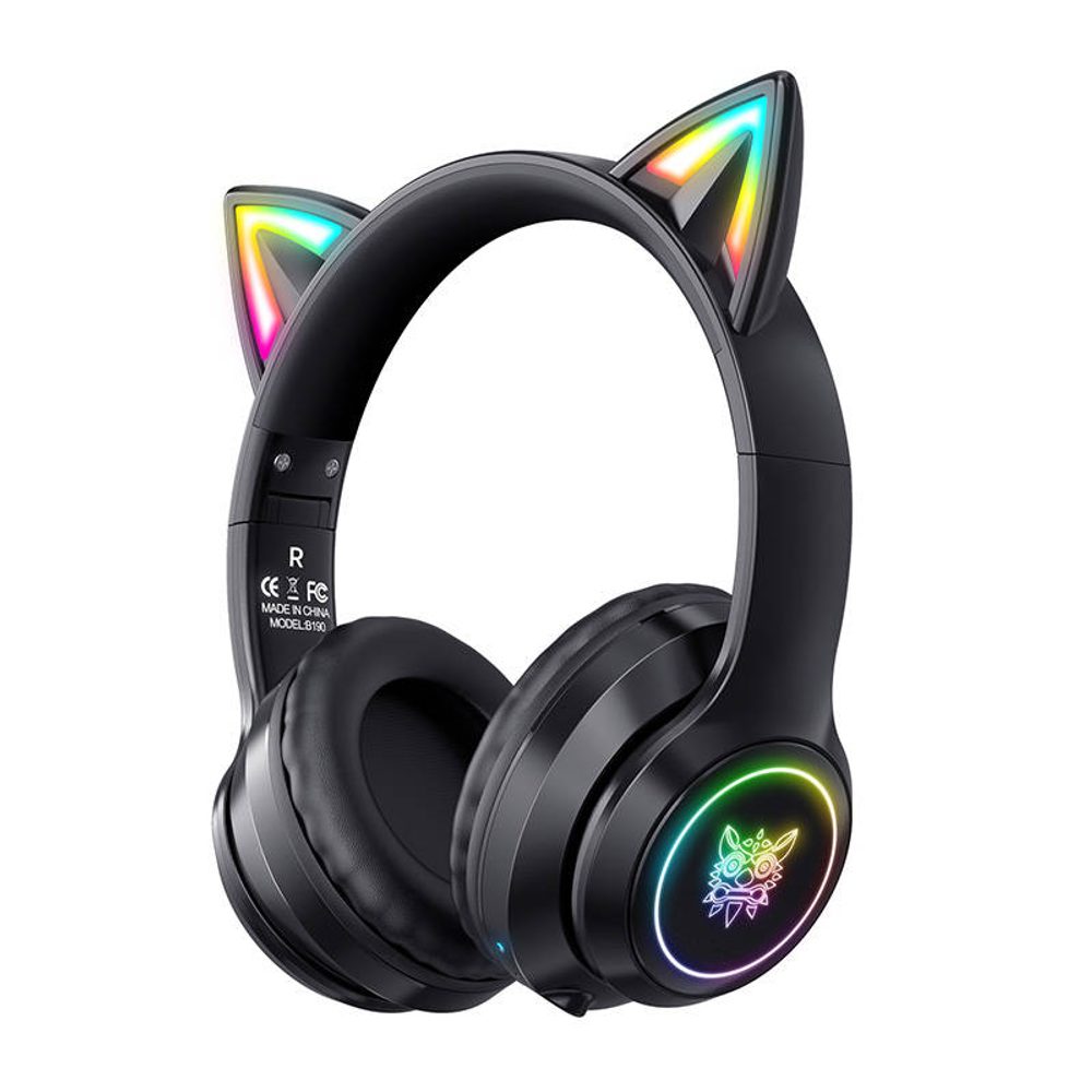 Levně Onikuma B90 Herní sluchátka Bluetooth, černá