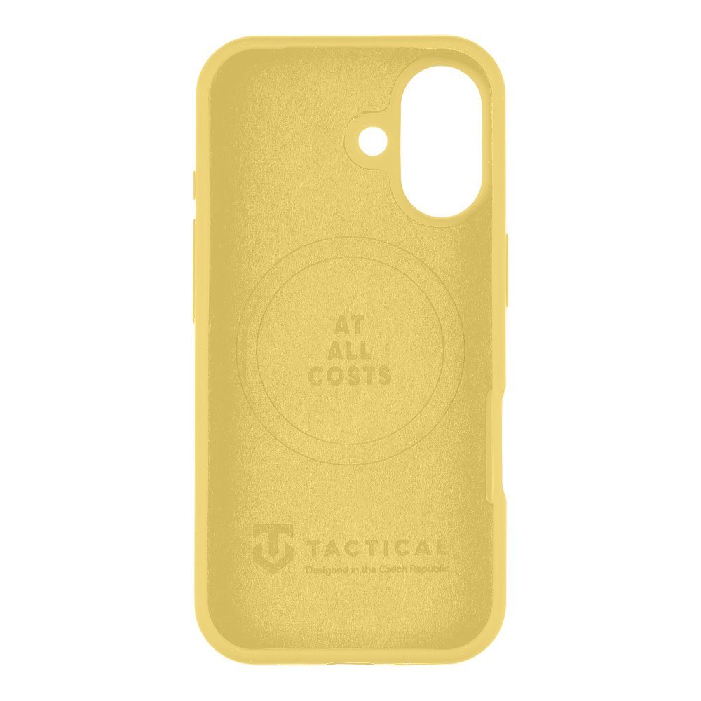 Tactical MagForce Velvet Smoothie kryt, iPhone 17, žltý