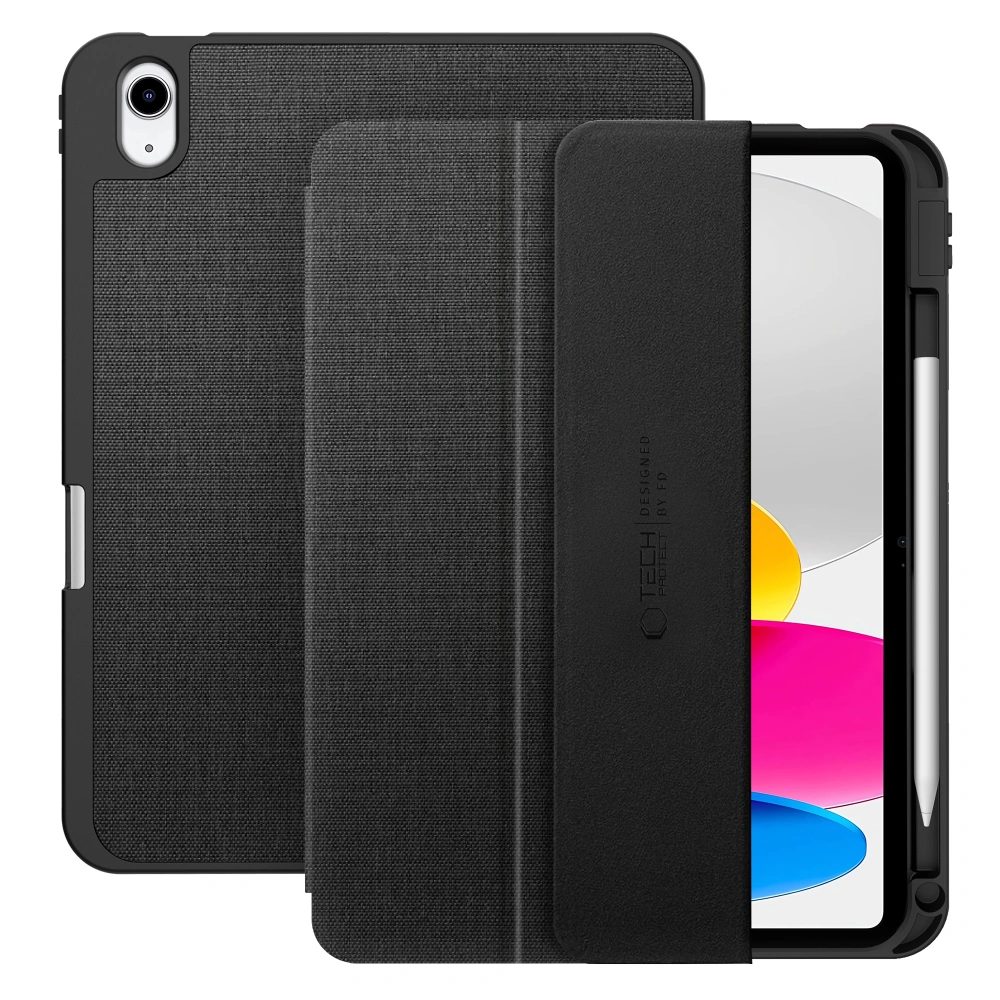 Tech-Protect SC Pen Canvas tok, iPad 10.9" 10 / 2022 / 11" 11 / 2025, fekete