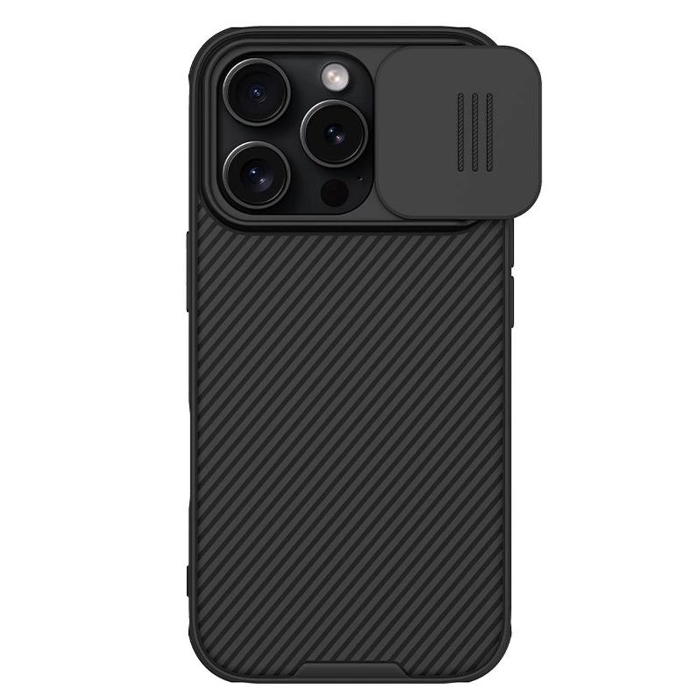 Nillkin Camshield Pro mágneses, iPhone 16 Pro, fekete