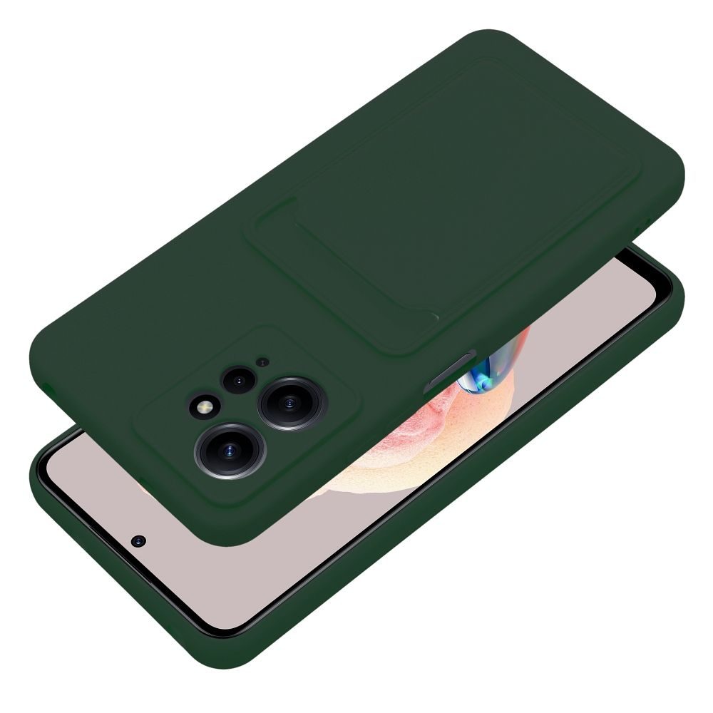 Card Case Maska, Xiaomi Redmi Note 12 4G, Zelena