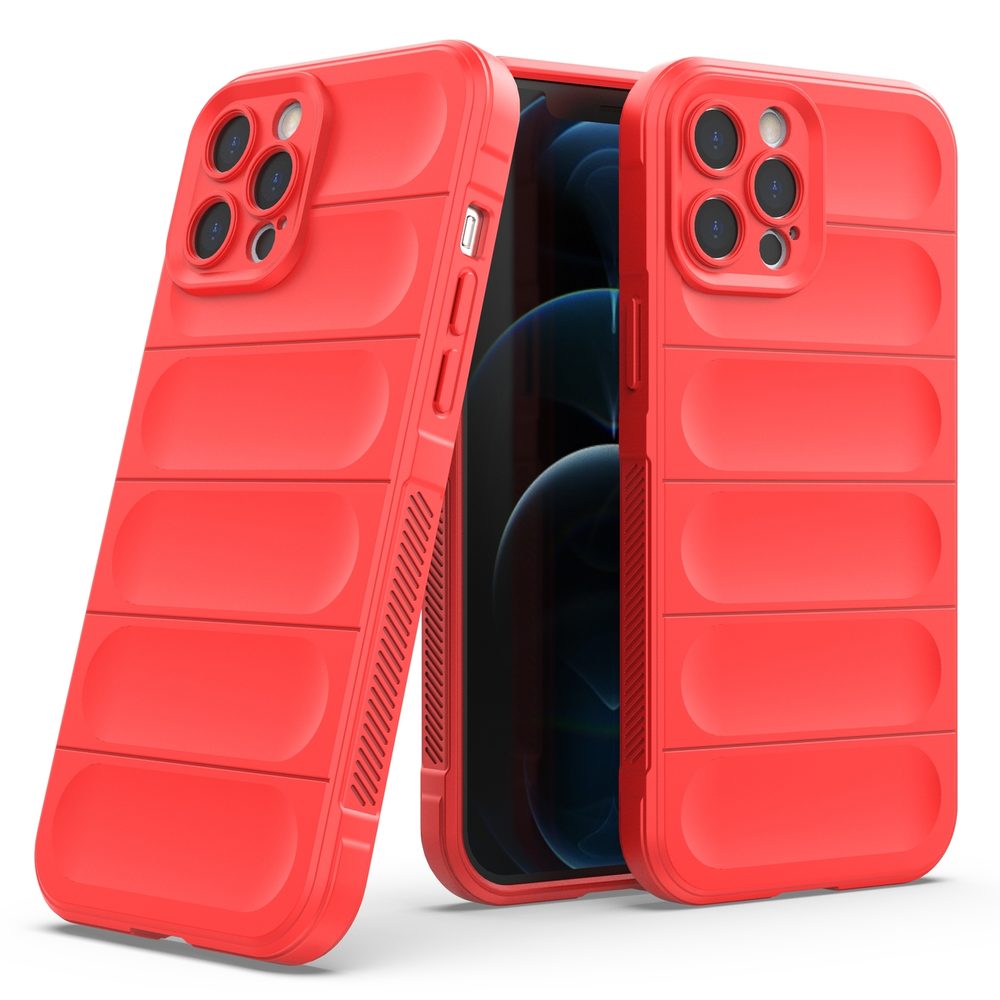 Magic Shield Obal, IPhone 12 Pro Max, červený