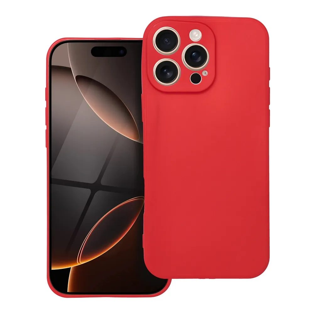 Forcell soft iPhone 16 Pro Max piros