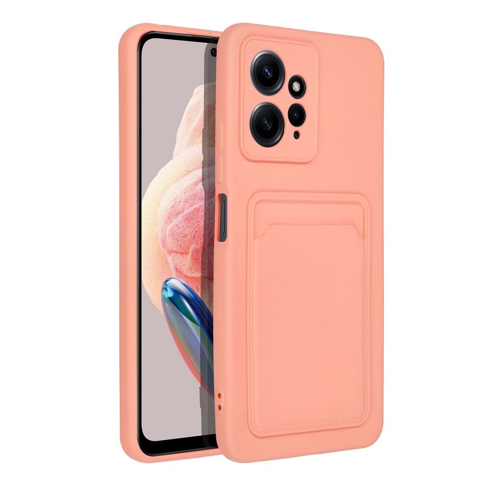 Husă Card Case, Xiaomi Redmi Note 12 4G, Roz