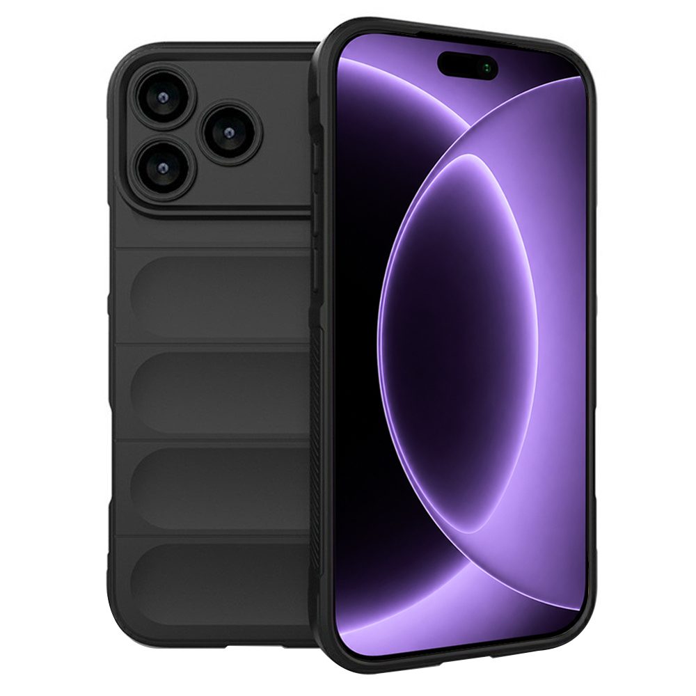 Husă Magic Shield, iPhone 17 Pro / iPhone 18 Pro, neagră