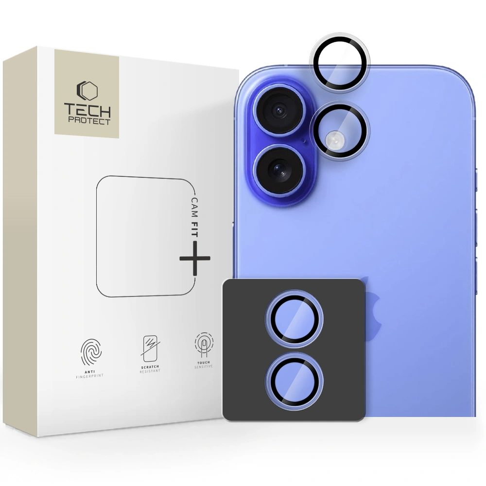 Levně Tech-Protect Camring Fit+, sklíčko pro čočku fotoaparátu, iPhone 17, průhledné