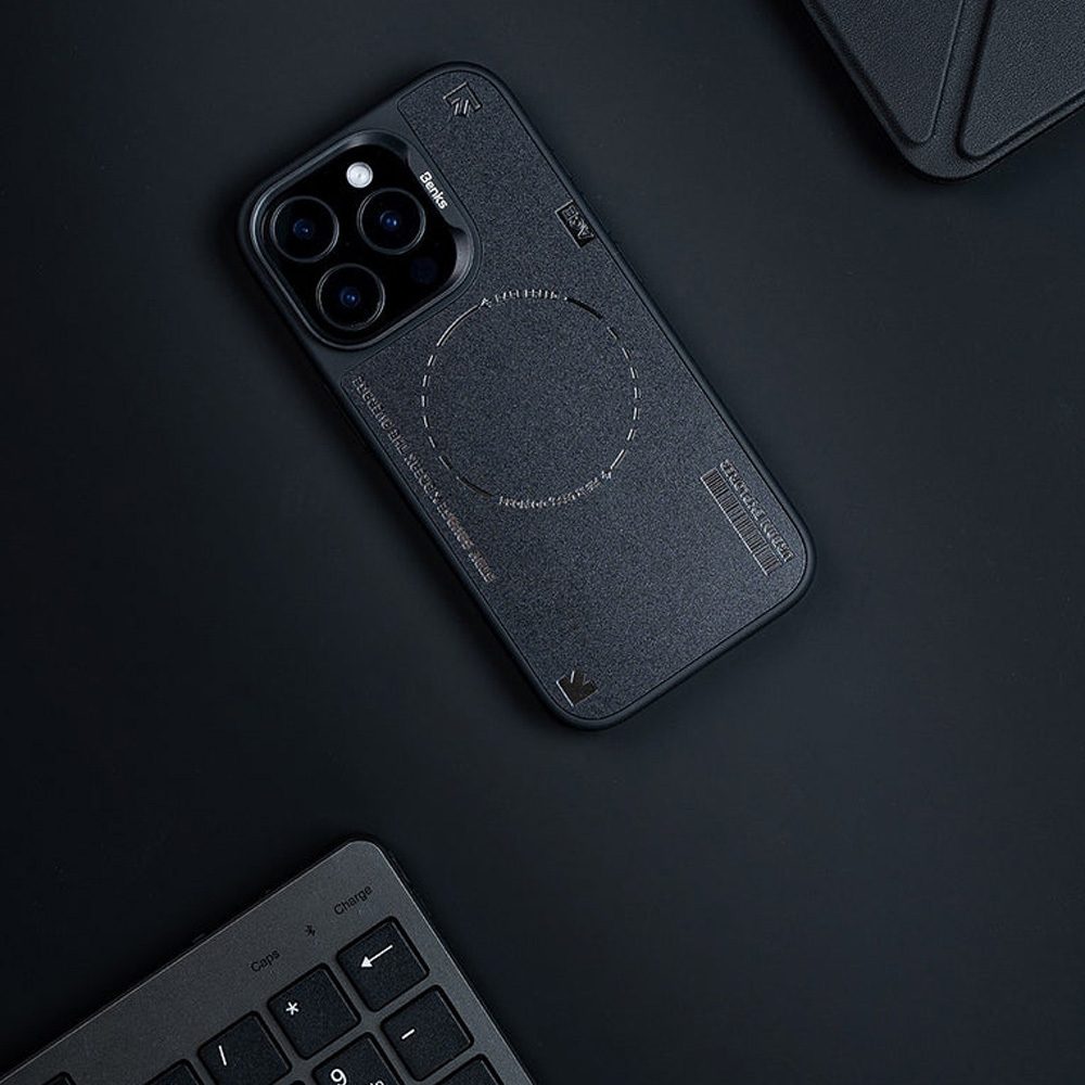 Benks Dynamic Minimalist obal, iPhone 16 Pro Max, čierny