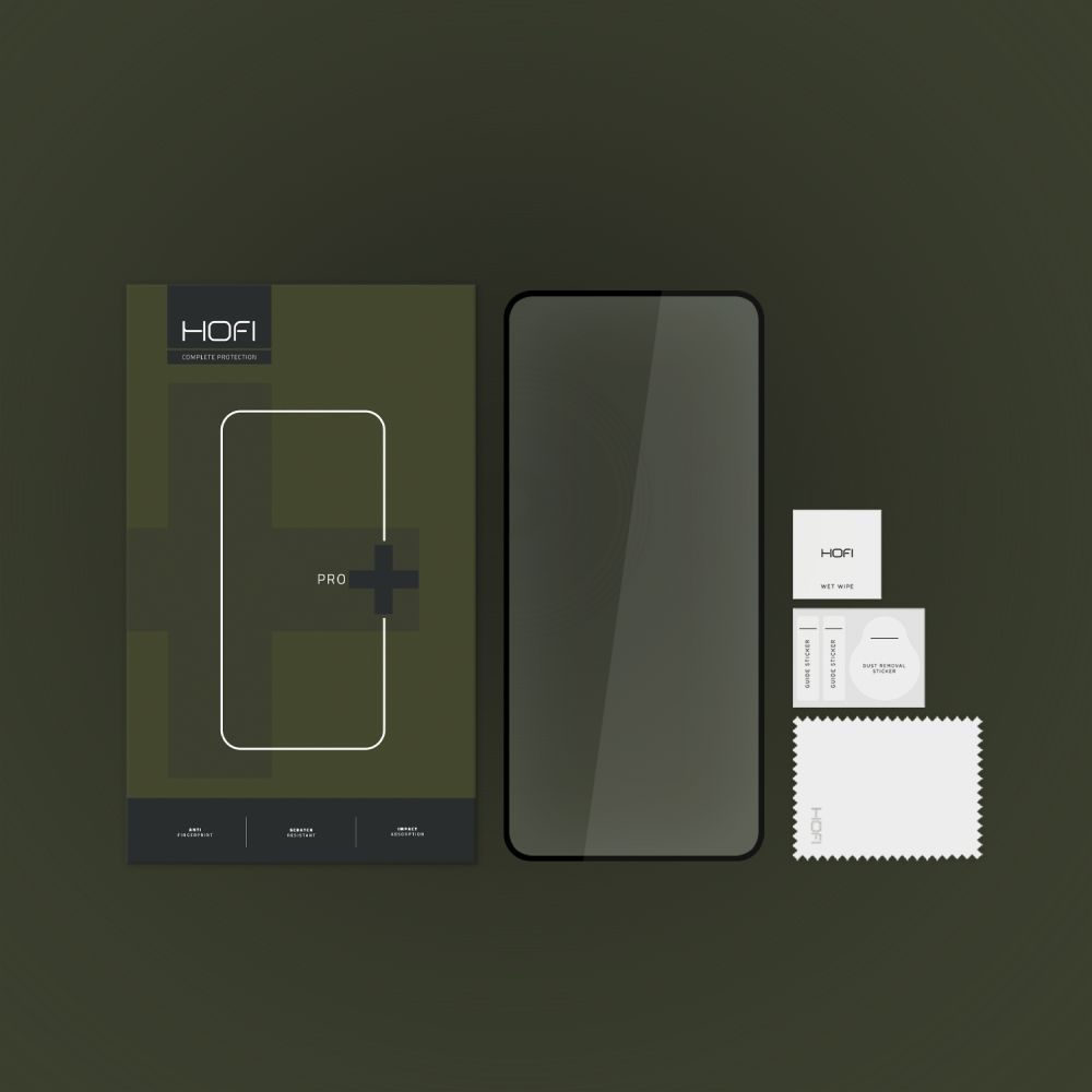 Hofi Pro+ Zaščitno Kaljeno Steklo, Nothing Phone 2, črno