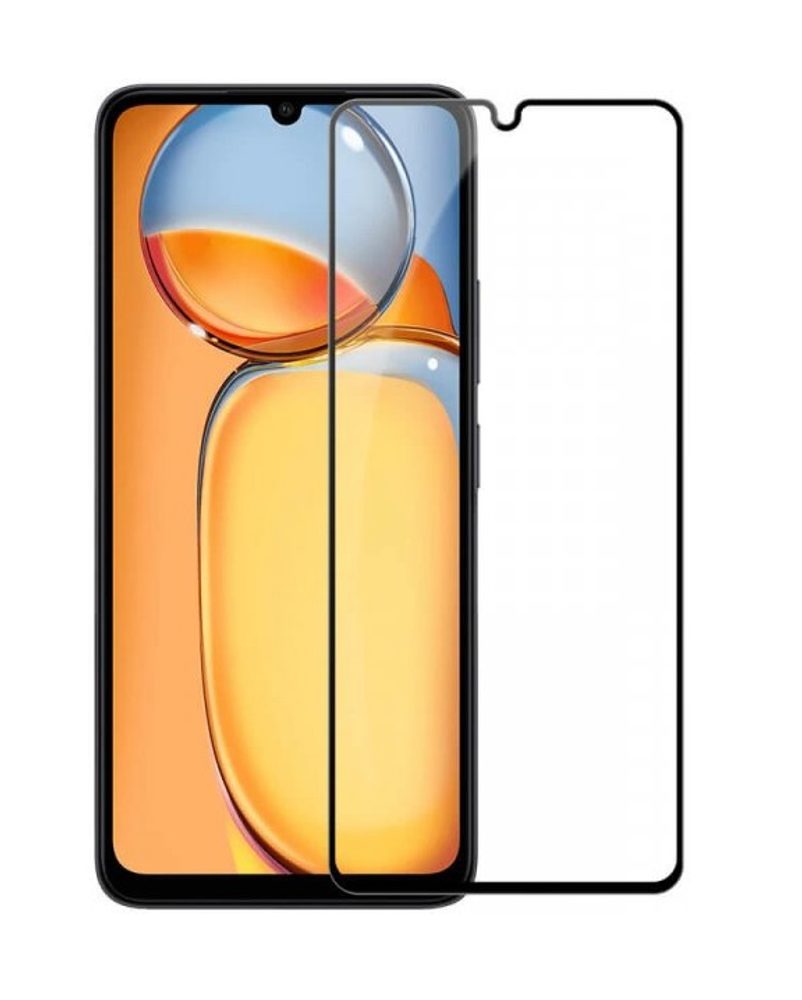 Xiaomi Redmi 13C 5D Edzett üveg, fekete