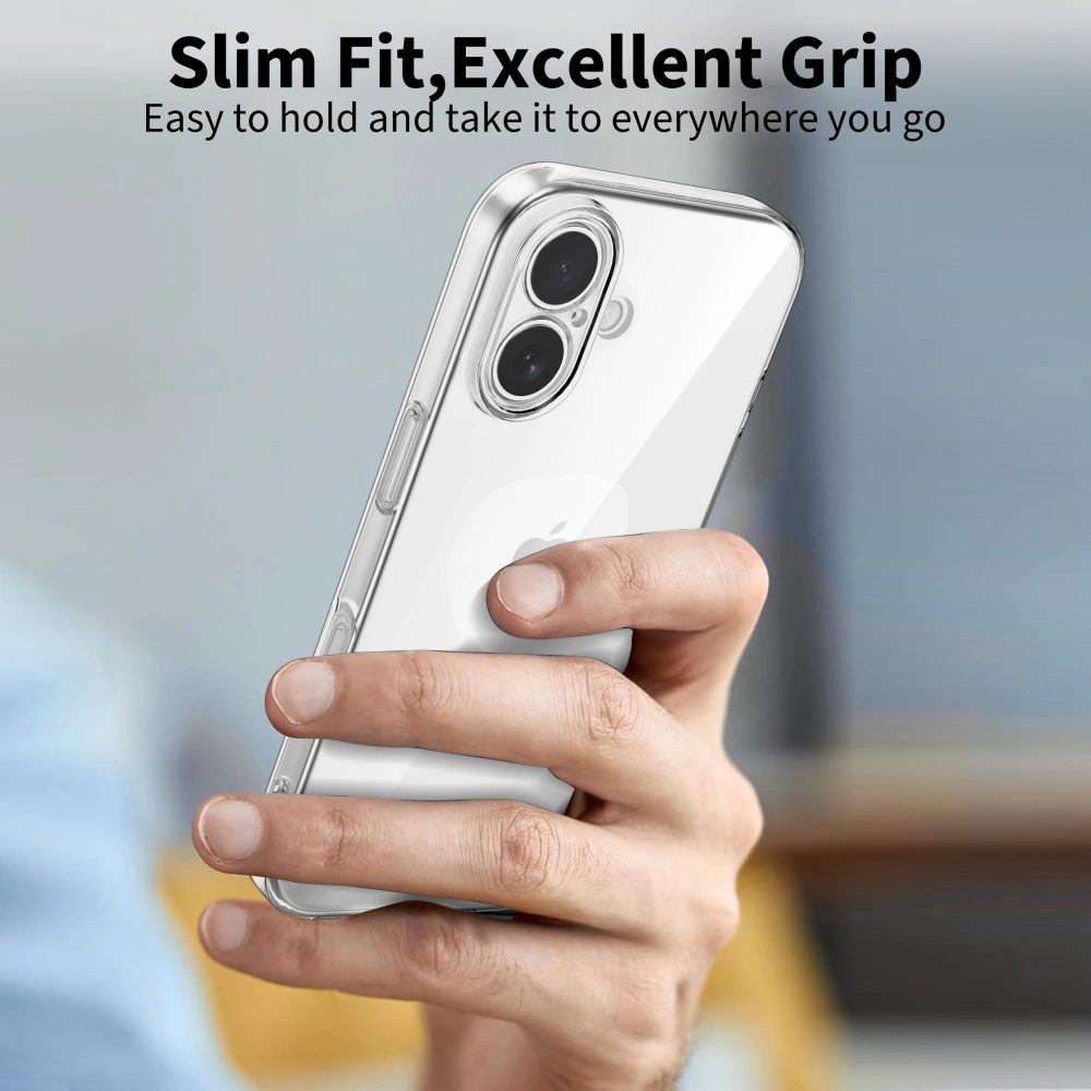 Tech-Protect Flexair iPhone 17, priehľadný