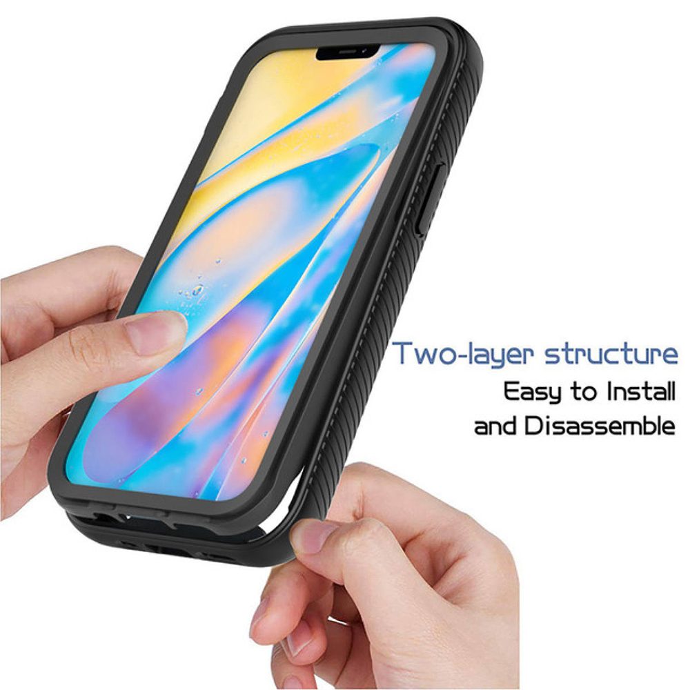 Techsuit Defense360 Pro + Védőfólia, IPhone 11, Fekete