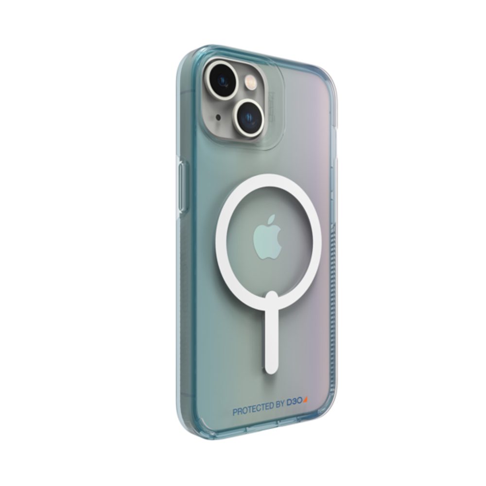 GEAR4 D3O Milan Snap ochranný kryt, iPhone 14, tyrkysový