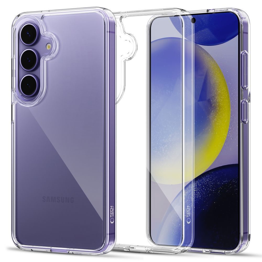 Tech-Protect Flexair Hybrid, Samsung Galaxy S25, proziran