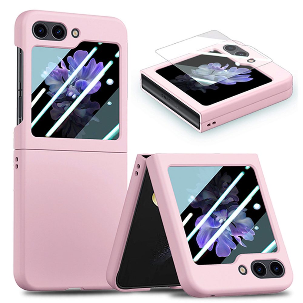 Skin Feeling tok, Samsung Galaxy Z Flip 6, rózsaszín, rózsaszín