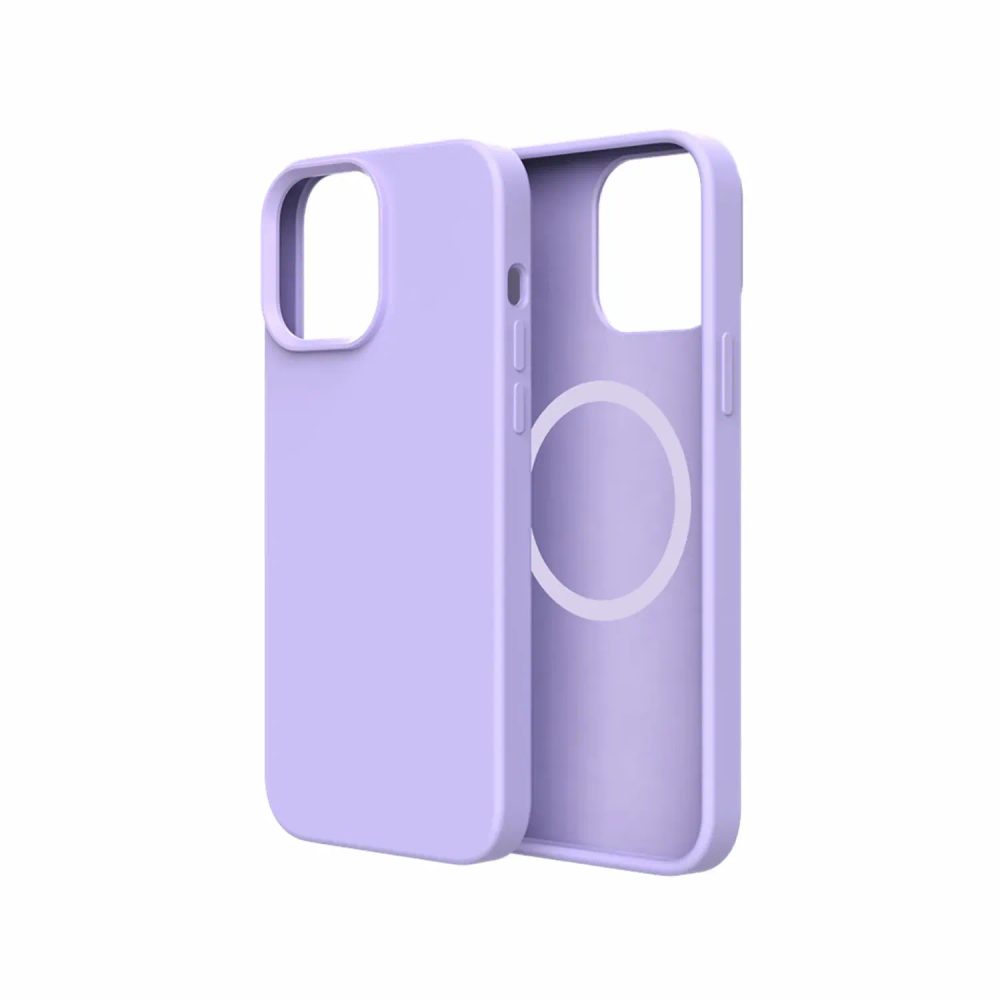 ER Case Carneval Snap maska s MagSafe, iPhone 13 / 14 / 15 / 16e / 17e, svijetlo ljubičasta