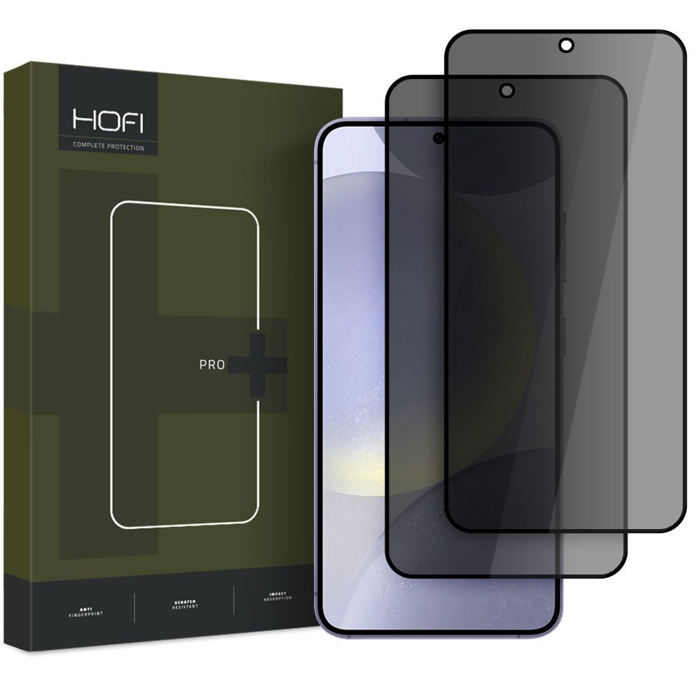 Hofi Privacy Glass Pro+ edzett üveg, Samsung Galaxy S25 Plus, 2 db