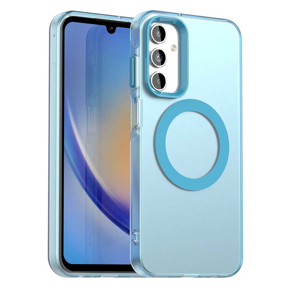 Levně Techsuit CandyCase MagSafe, Samsung Galaxy A15 4G / 5G, modrý