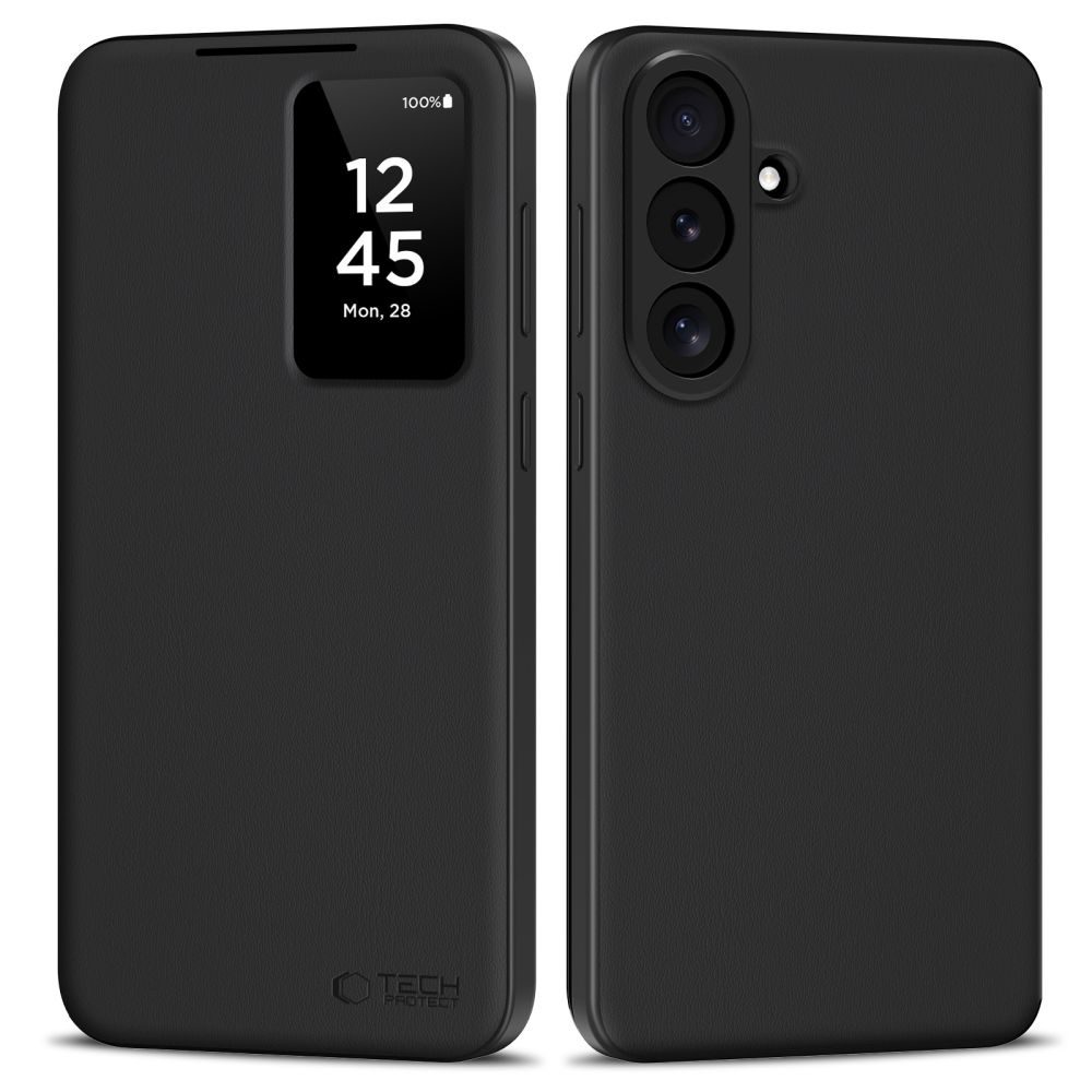 Tech-Protect Smart Wallet, Samsung Galaxy S26 FE, negru