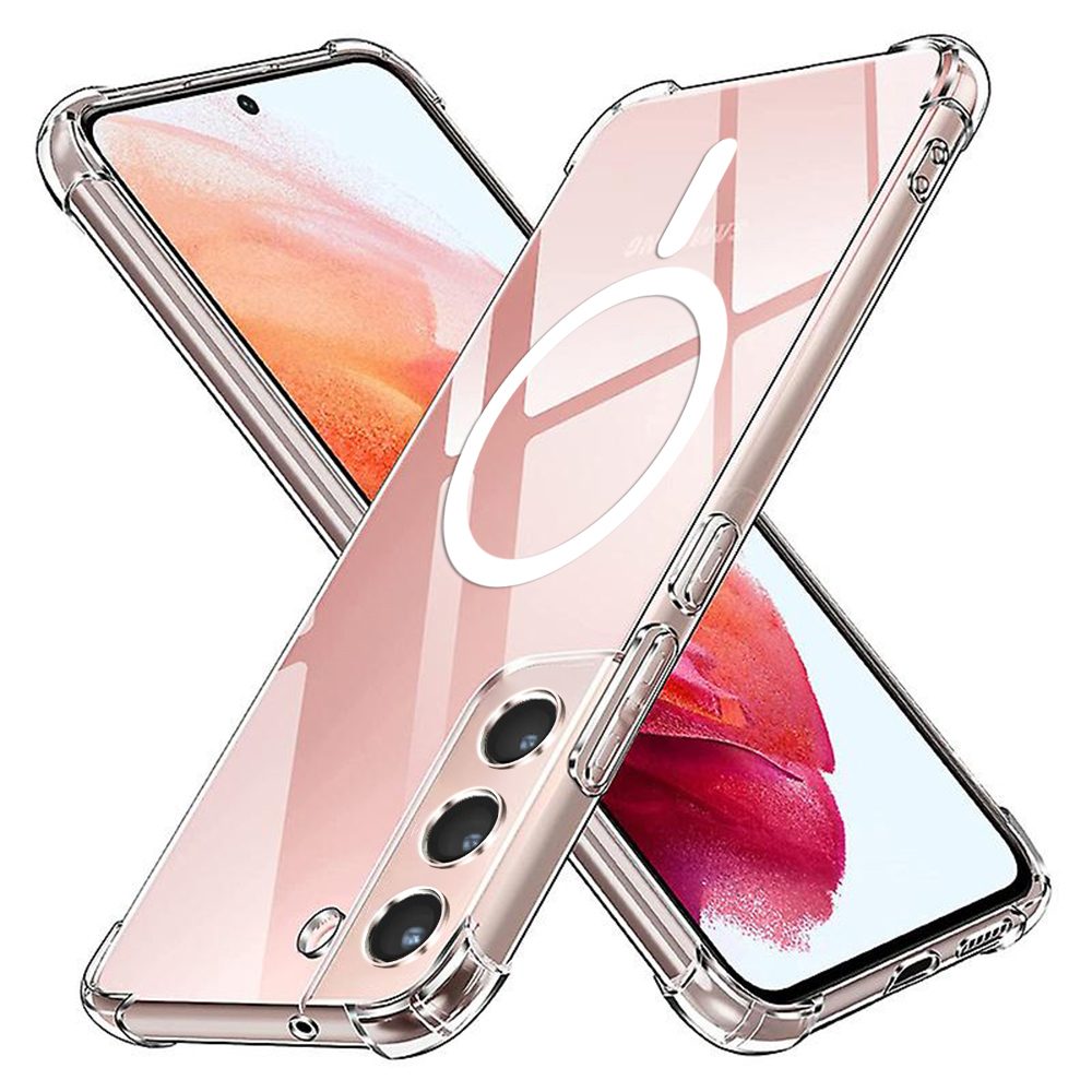 Techsuit Shockproof MagSafe průhledný obal, Samsung Galaxy S21 5G