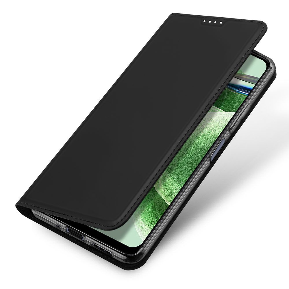 Dux Ducis Skin Pro, Preklopna Futrola, Xiaomi Redmi Note 12 5G / Poco X5 5G, Crna