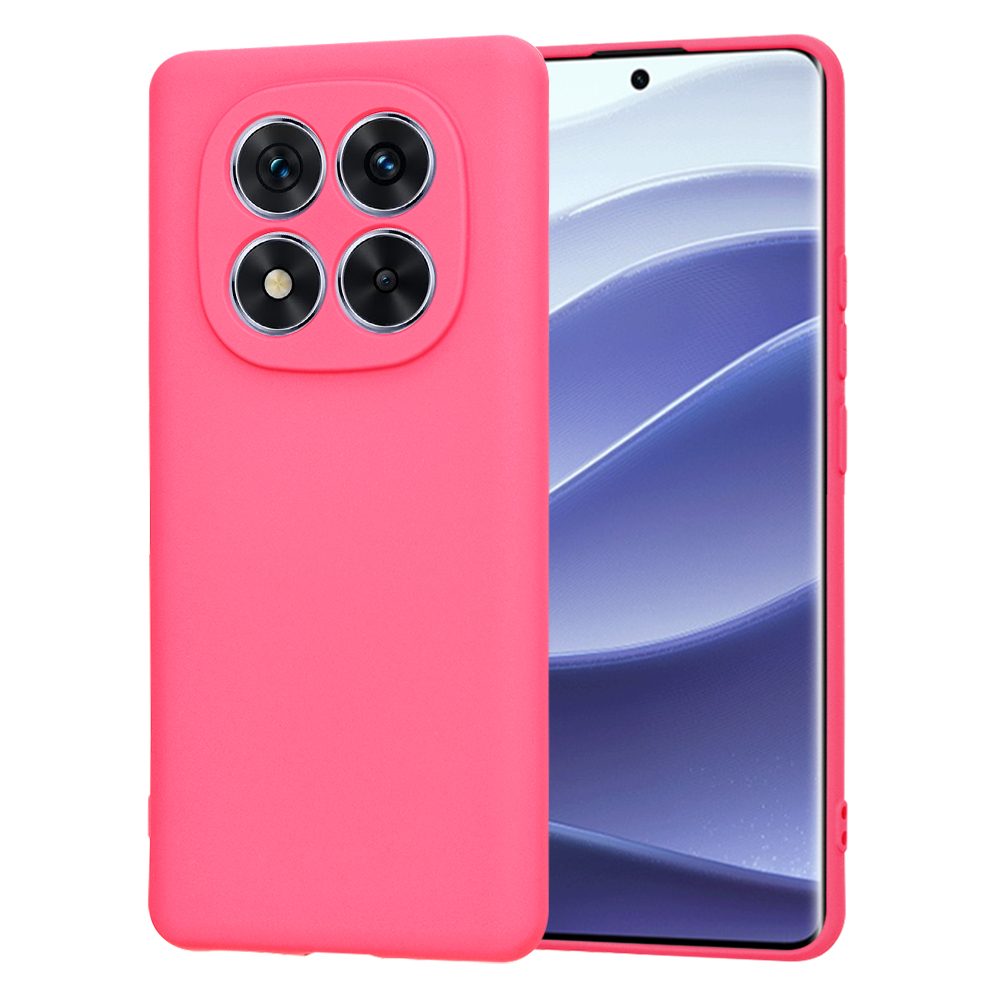 Techsuit SoftFlex tok, Xiaomi Redmi Note 14 Pro 5G / Poco X7, rózsaszín