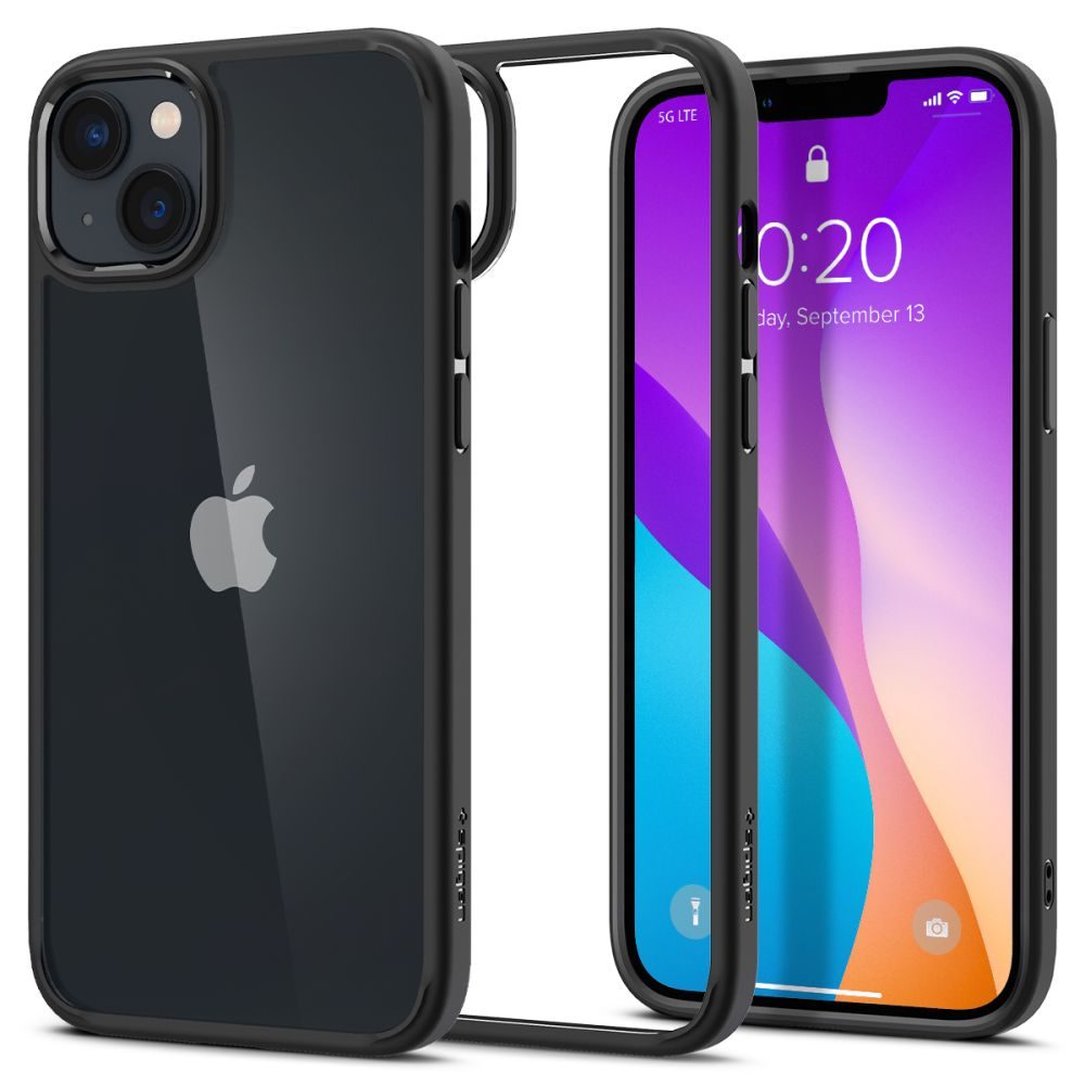 Spigen Ultra Carcasă Hibrid Pentru Mobil, IPhone 14, Neagră