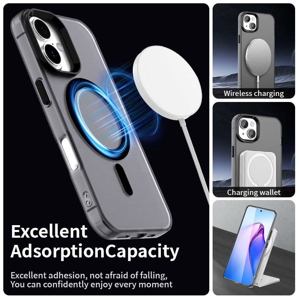 Techsuit CandyCase MagSafe, iPhone 17, čierny