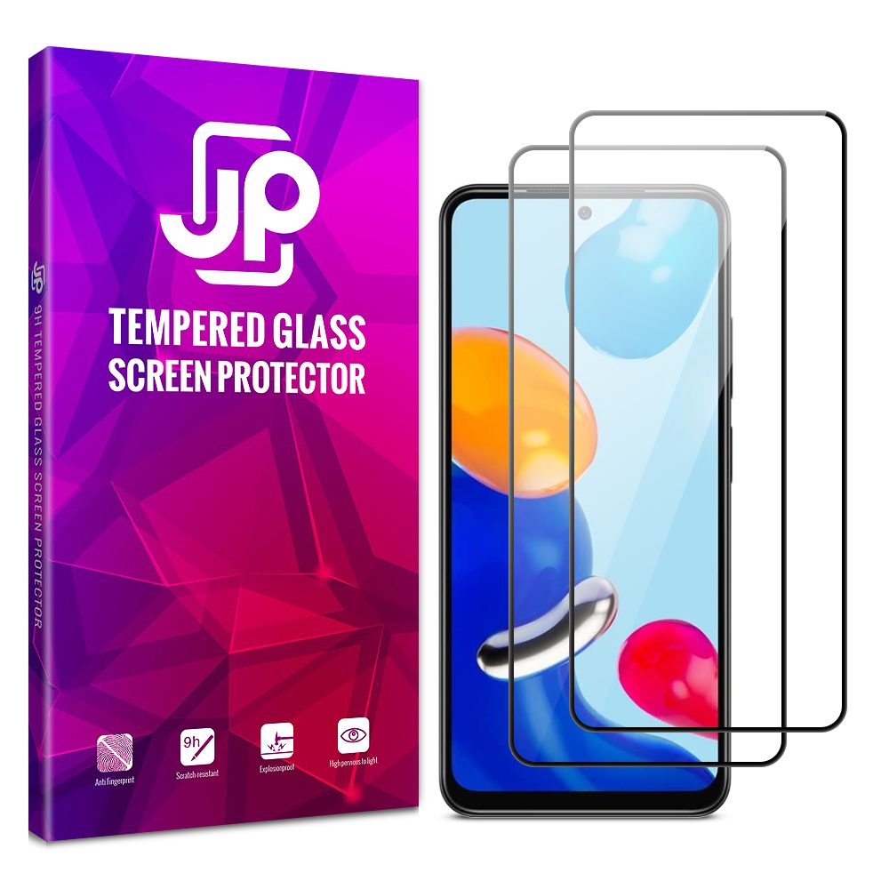 JP 2x 3D üveg, Xiaomi Redmi Note 11, Fekete