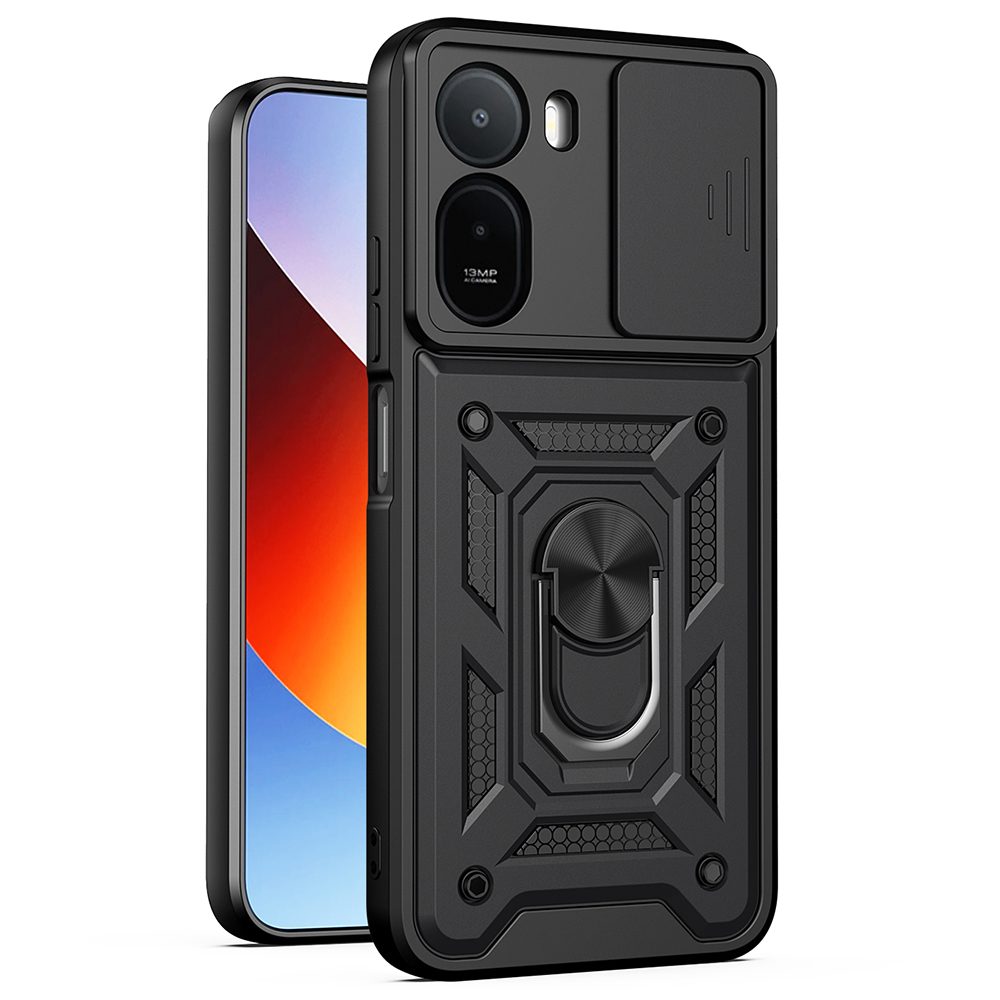Techsuit CamShield, Xiaomi Redmi A7 Pro 4G, negru