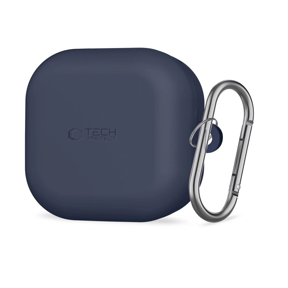 Levně Tech-Protect Silikonové pouzdro, Samsung Galaxy Buds 4 / 4 Pro, modré