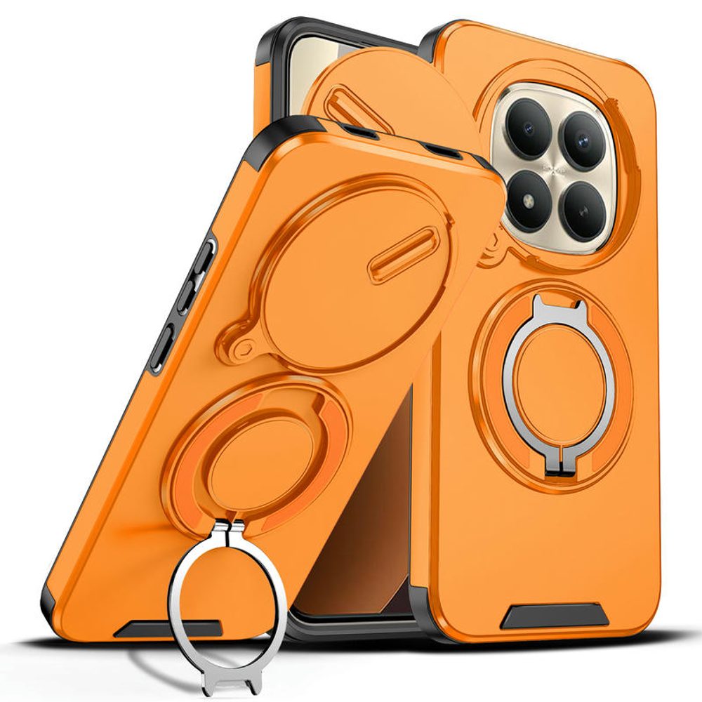 Husă Camslide Stand, Xiaomi Redmi Note 15 Pro Plus 5G, portocaliu