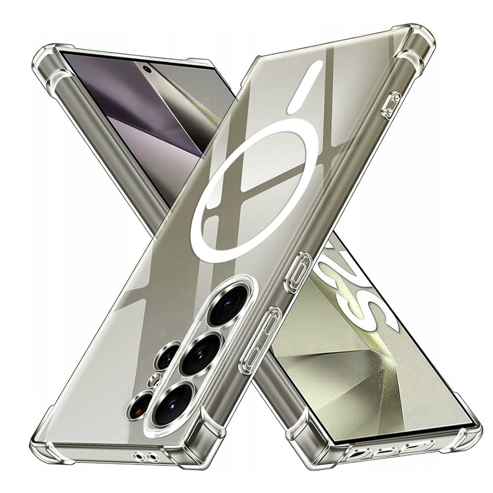 Techsuit ütésálló MagSafe átlátszó tok, Samsung Galaxy S24 Ultra