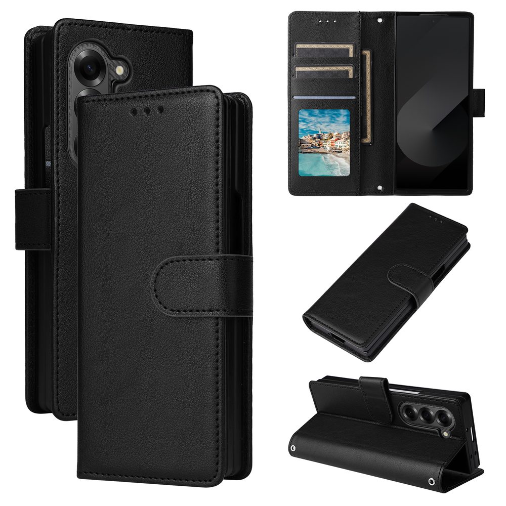 Mágneses tok, Samsung Galaxy Z Fold 6, fekete