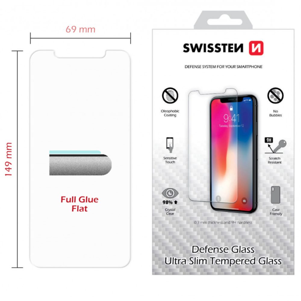 Swissten 2,5D Zaščitno Kaljeno Steklo, Apple IPhone 11 PRO MAX