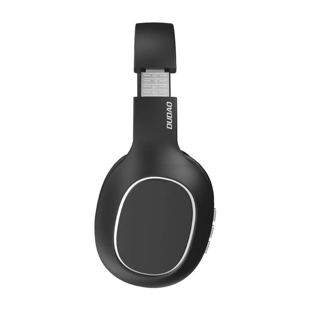 Dudao Multifunkciós Bluetooth 5.0 Vezeték Nélküli Fejhallgató, Fekete (X22Pro Fekete)