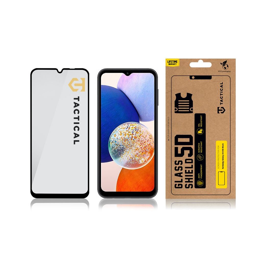 Tactical Glass Shield 5D Sklo Pro Samsung Galaxy A14 5G, černé