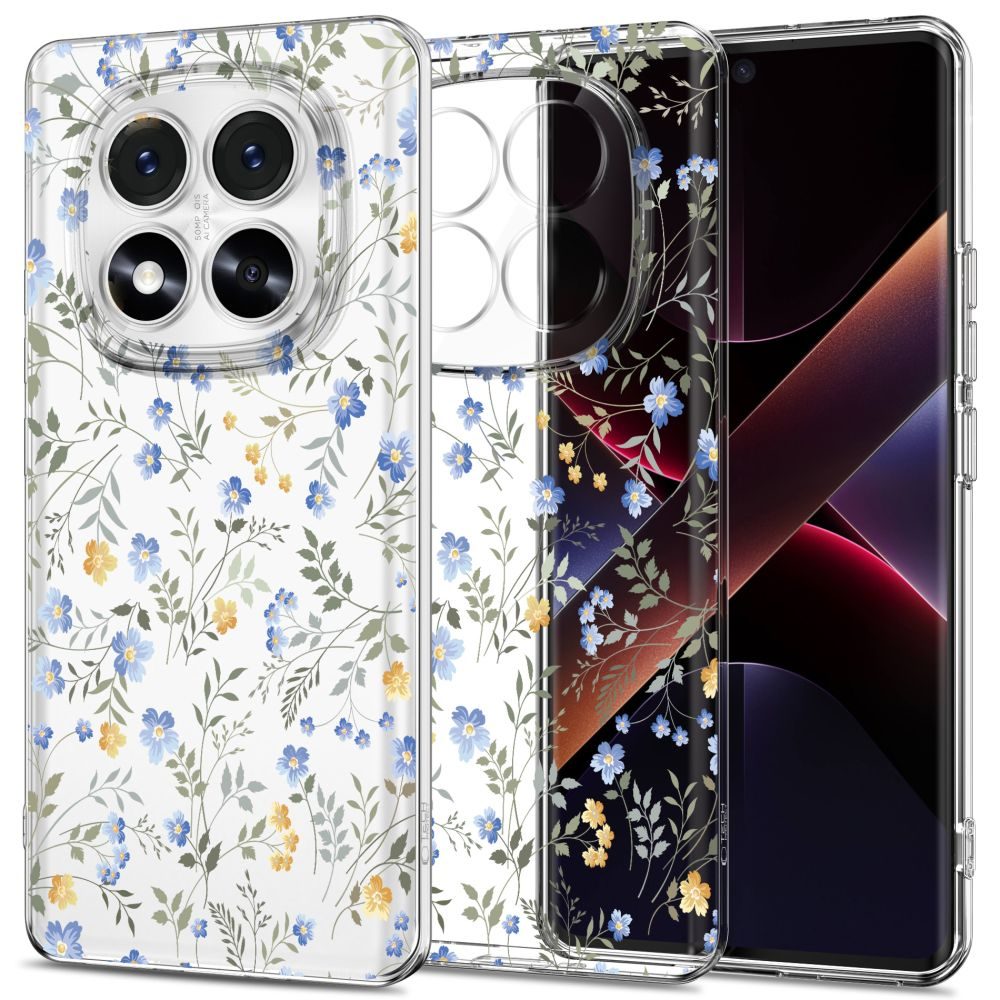 Tech-Protect Flexair Xiaomi Redmi Note 14 Pro 5G / Poco X7 5G, luční kvítí