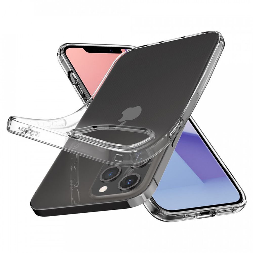 Spigen Liquid Crystal Carcasă Pentru Mobil, IPhone 12 / 12 Pro