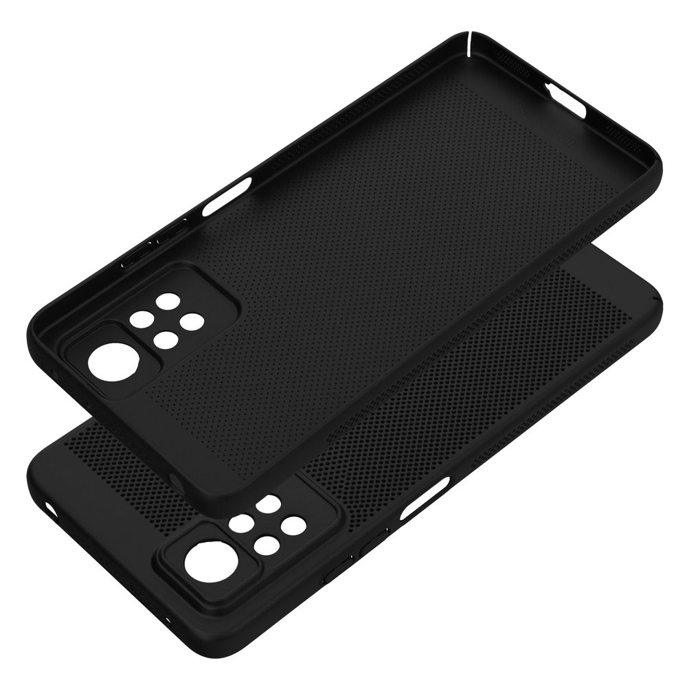 Breezy Case, Xiaomi Redmi Note 12 Pro 4G, Crni