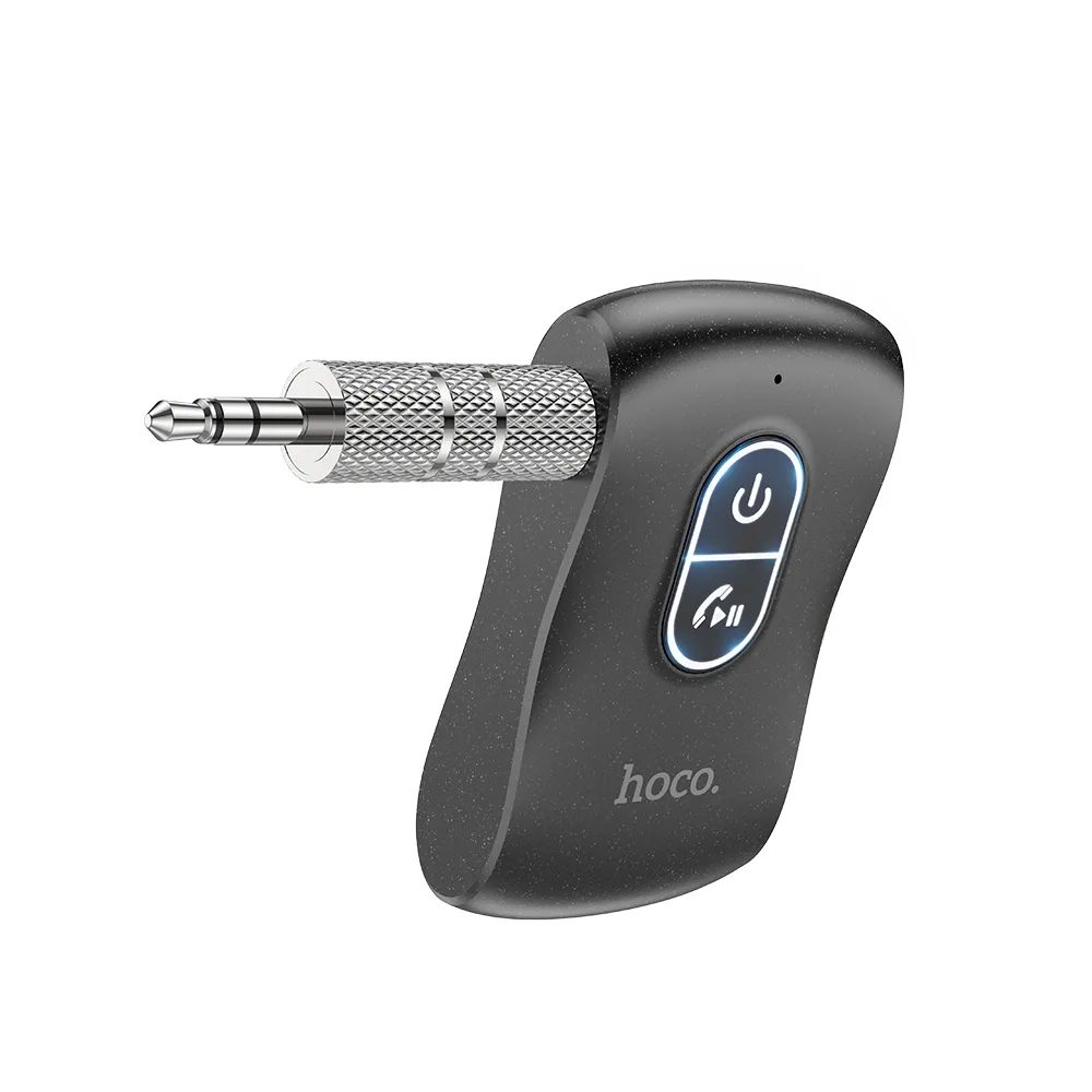 Hoco E73 Pro Journey FM Adó, Bluetooth, AUX, Fekete, Fekete