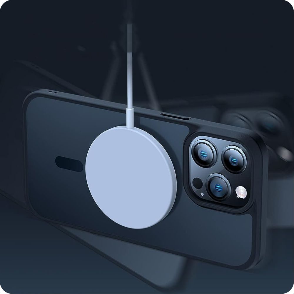 Tech-Protect MagMat MagSafe, IPhone 15 Pro, Fekete Matt