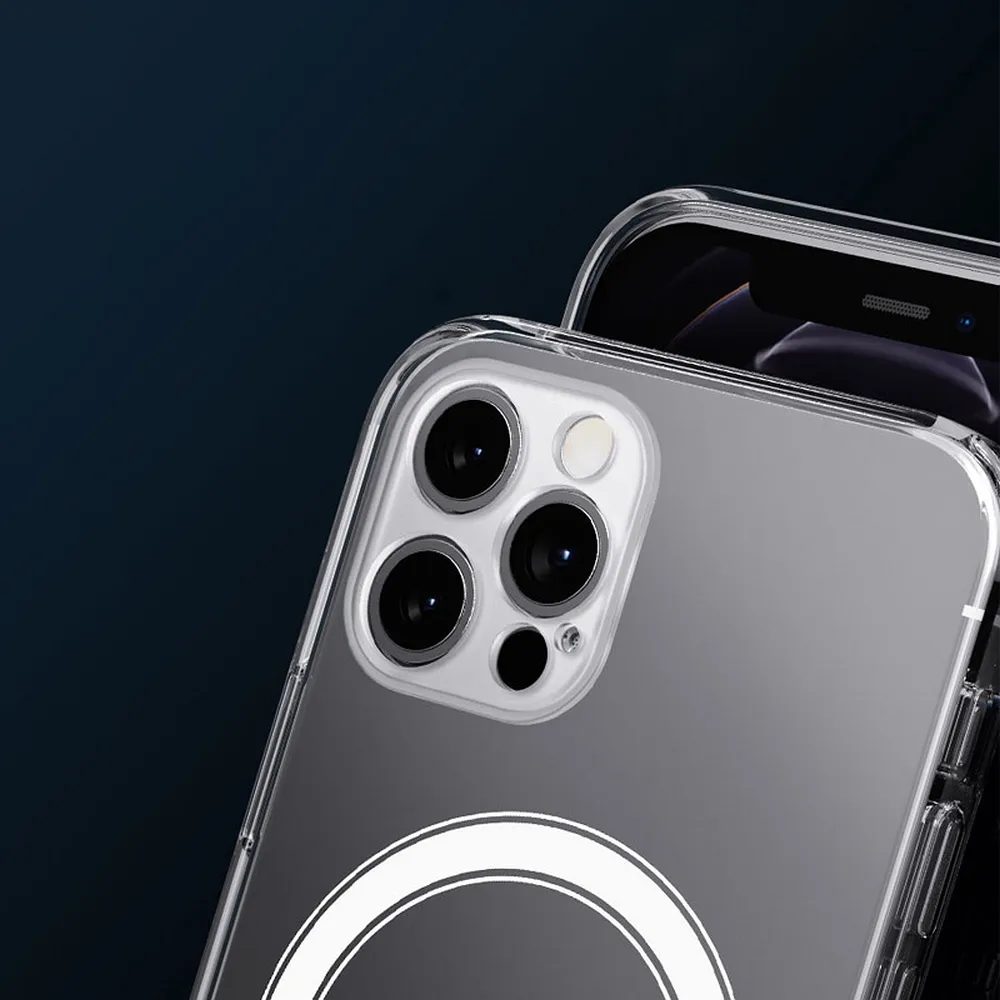 Obal Clear Mag Cover, iPhone 13 Mini, priehľadný