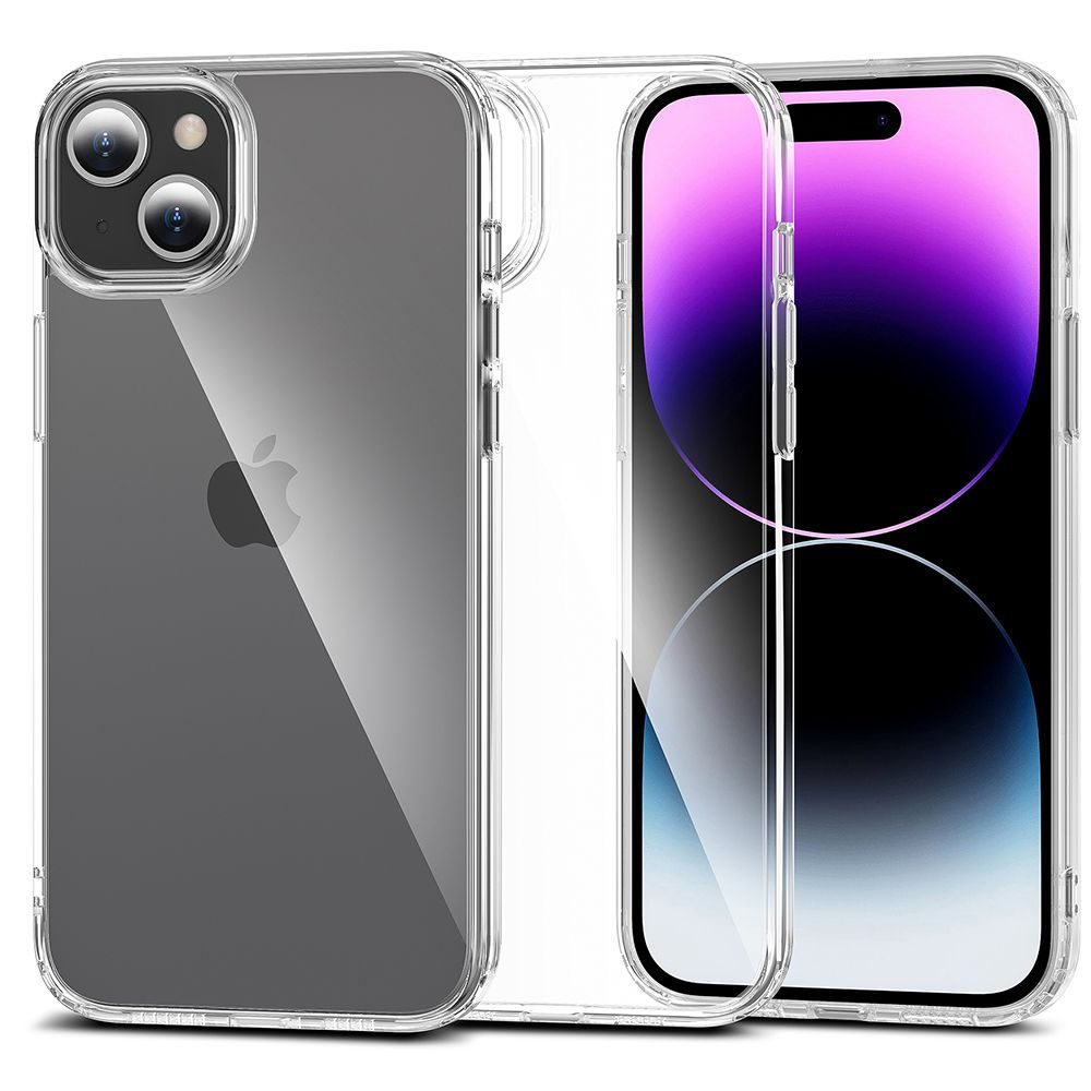 Tech-Protect Flexair Hybrid, IPhone 15 Plus, Transparentă