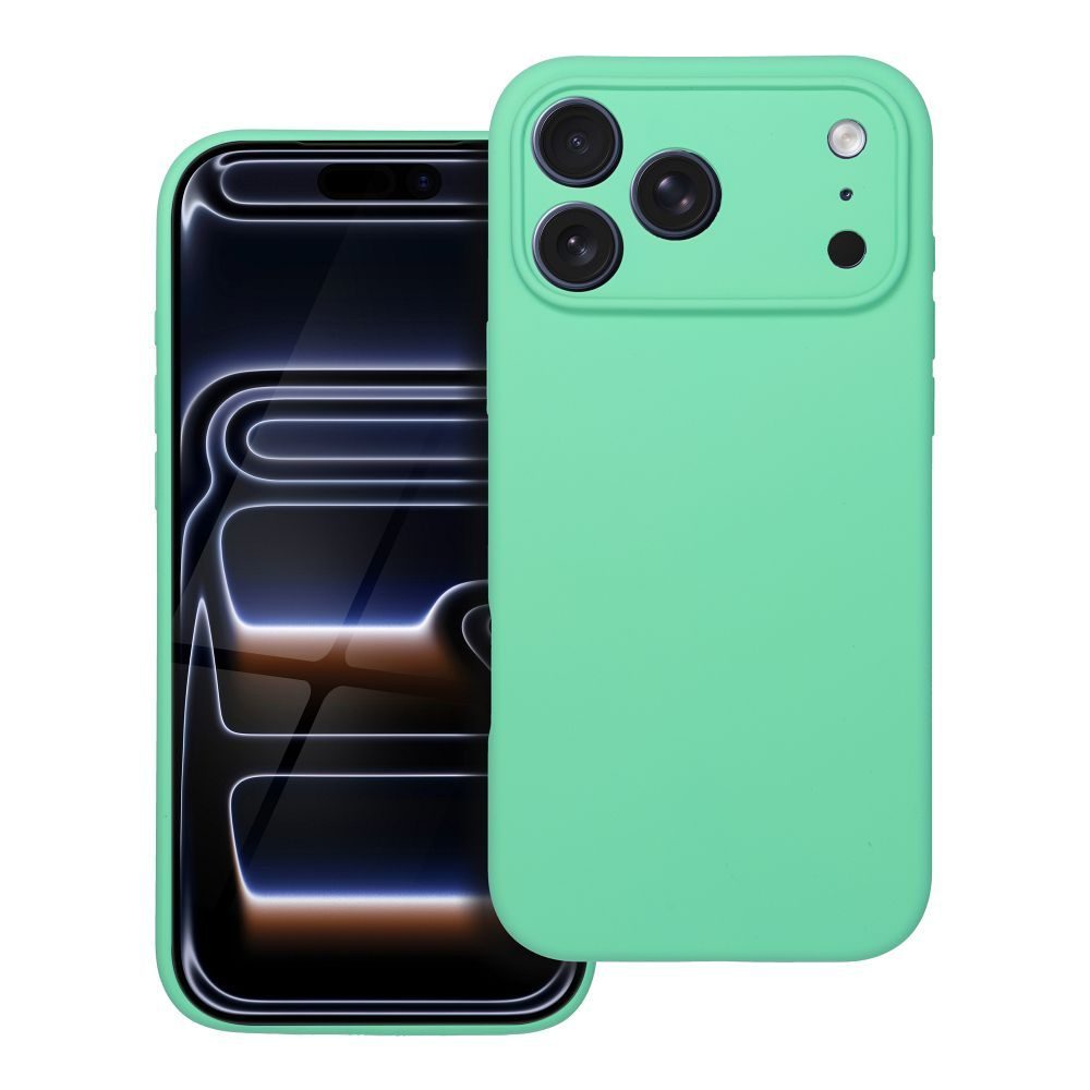 Levně Obal Silicone MagSafe, iPhone 17 Pro Max, mátový