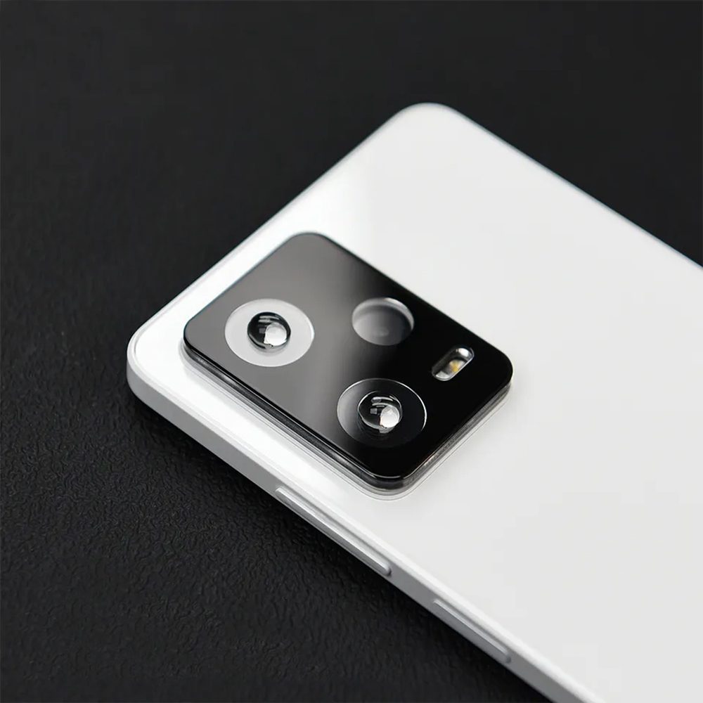 Techsuit Steklo Za Objektiv Kamere Xiaomi Redmi Note 12 Pro črne Barve