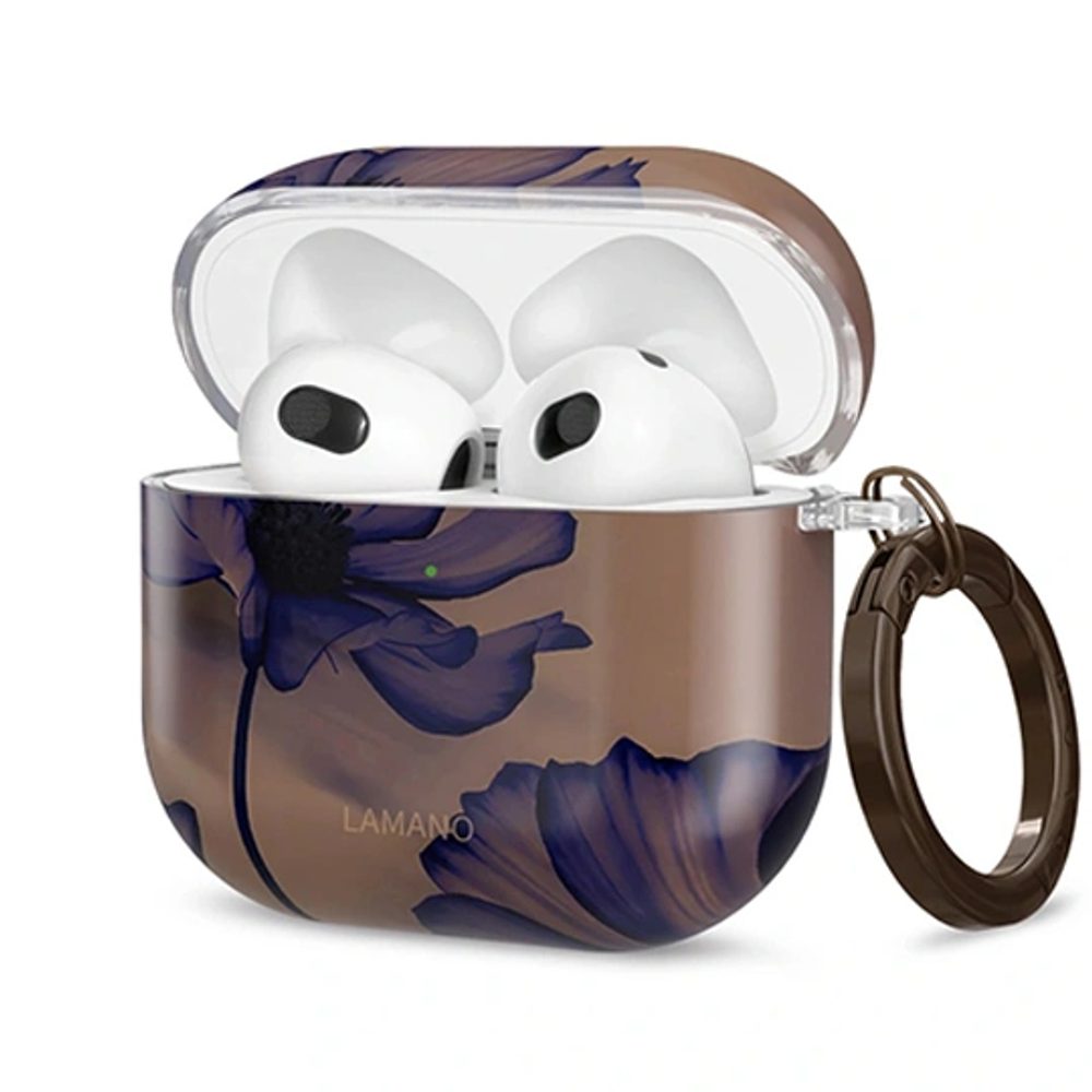 Levně Tech-Protect Lamano, Apple AirPods 4, velvet night