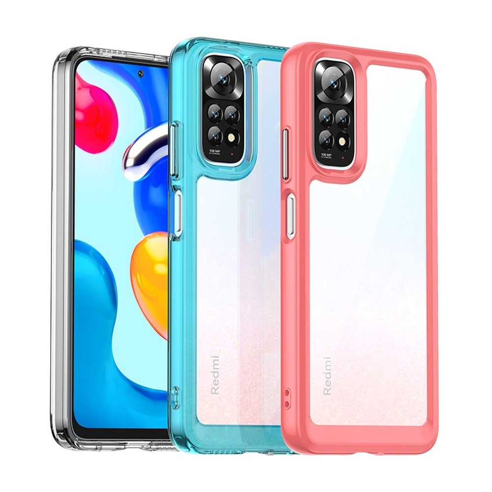 Outer Space Case Maska, Xiaomi Redmi Note 11, Crveni